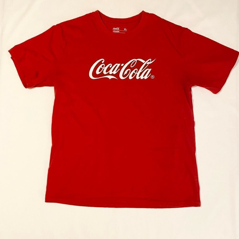 Coca-Cola red classic logo T-shirt XL
